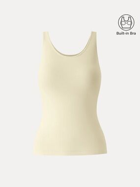 NWT OGL COTTON LYOCELL U-NECK BRA TANK